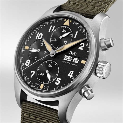 iwc spitfire's pilot|iwc pilot spitfire chrono.